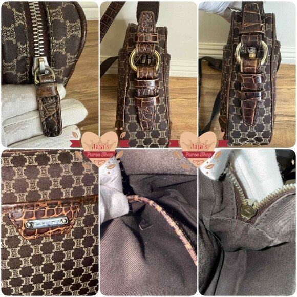 🤎Celine Macadam Canvas & Leather Bag & Wallet-SET🤎 - Picture 9 of 17